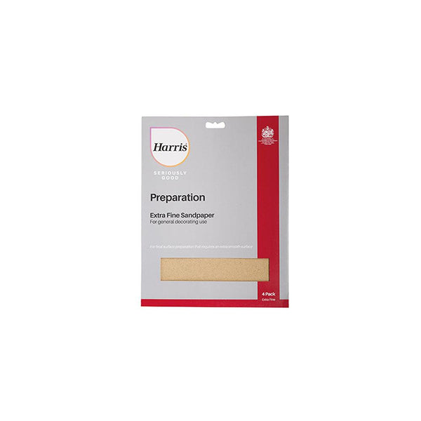 Harris Seriously Good Preparation Sandpaper | Extra Fine - Choice Stores