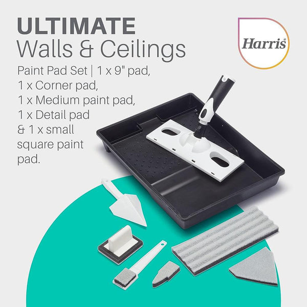 Harris Seriously Good Walls & Ceilings Paint Pad Kit | 9in - Choice Stores