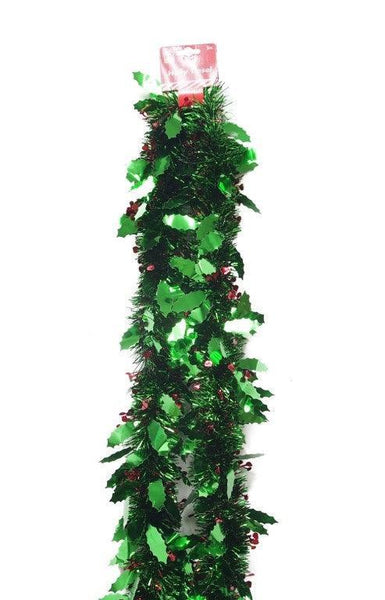 Holly Tinsel | 10 Ply 2 Metres - Choice Stores