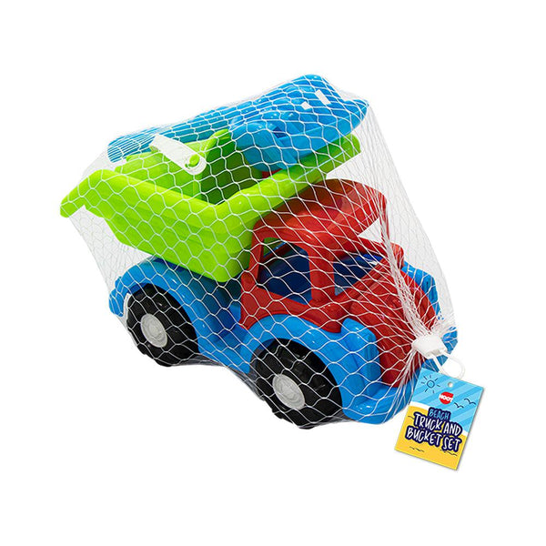 Hoot Beach Truck & Bucket Set | 4 Piece Set - Choice Stores