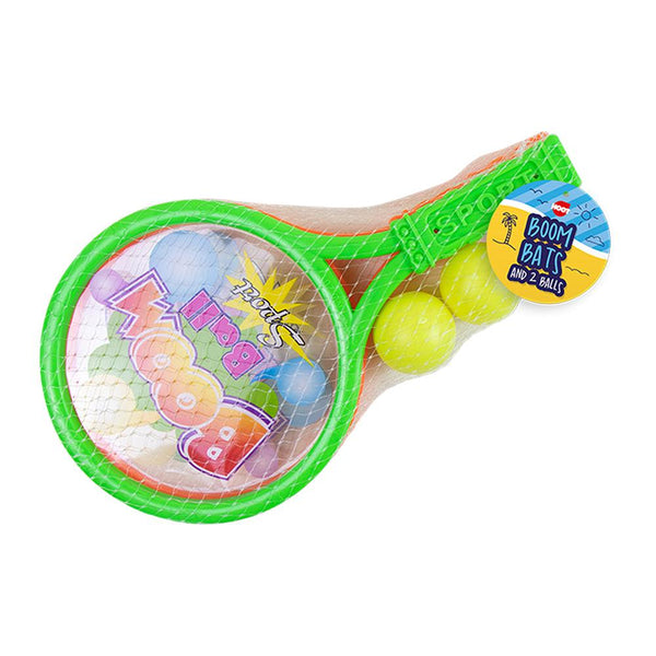 Hoot Boom Bat Rackets & 2 Balls - Choice Stores