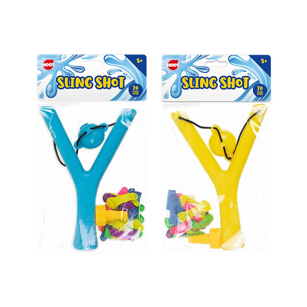 Hoot Sling Shot with 20 Water Bombs | Age 5+ - Choice Stores