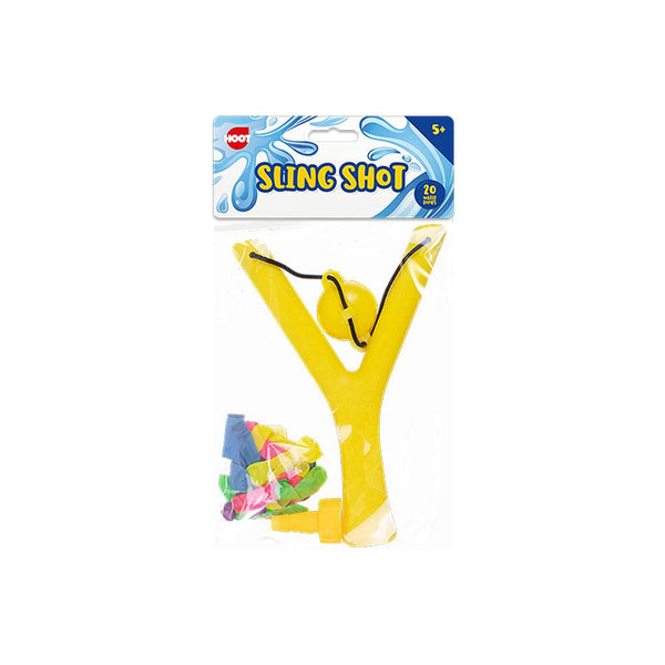 Hoot Sling Shot with 20 Water Bombs | Age 5+ - Choice Stores