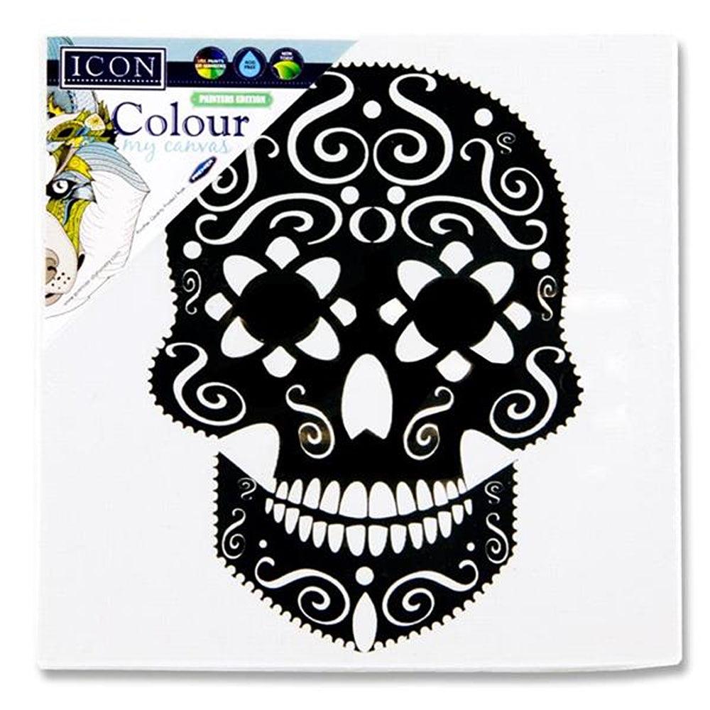 Icon Colour My Canvas Day of the Dead | 100 x 100mm - Choice Stores