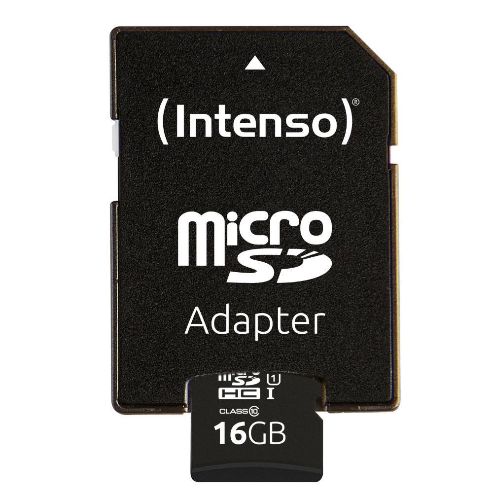 Intenso 16GB MicroSD Card UHS-I Premium - Choice Stores