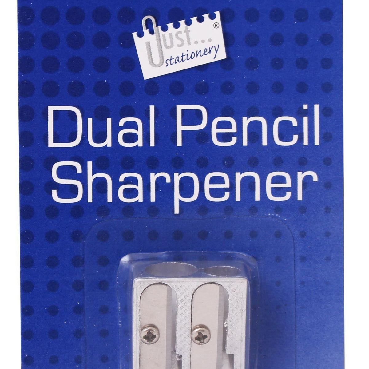 Just stationery Dual Metal Pencil Sharpener - Choice Stores