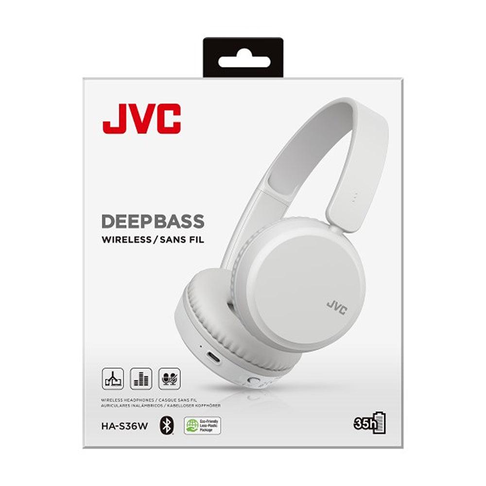 JVC Deep Bass Bluetooth on Ear Foldable Headphones - Choice Stores