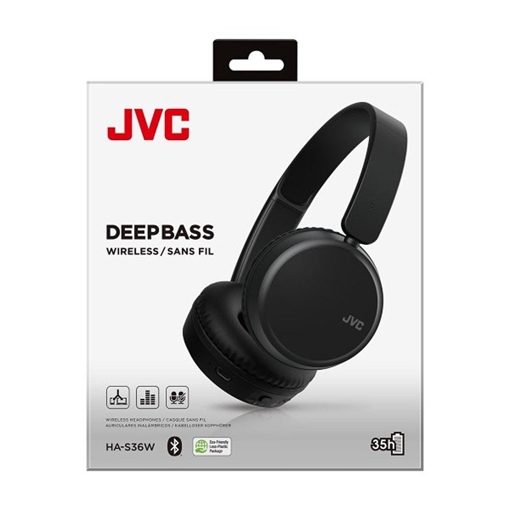 JVC Deep Bass Bluetooth on Ear Foldable Headphones - Choice Stores