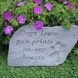 Kay Berry Dogs Leave Paw Prints Garden Stone - Choice Stores