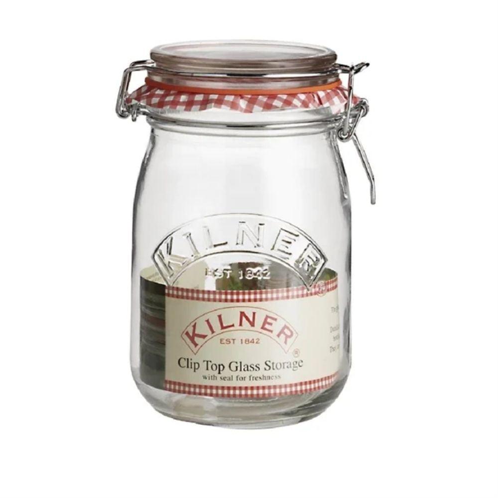 Kilner Round Clip Top Jar | 1ltr - Choice Stores