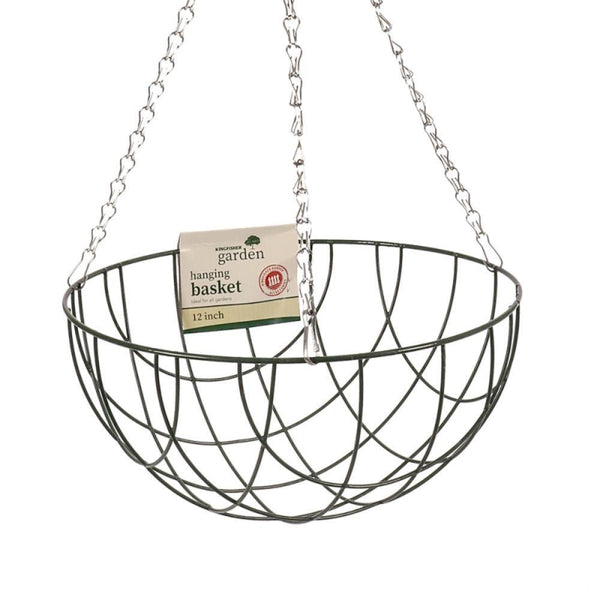 Kingfisher Metal Hanging Basket | 12 inch - Choice Stores