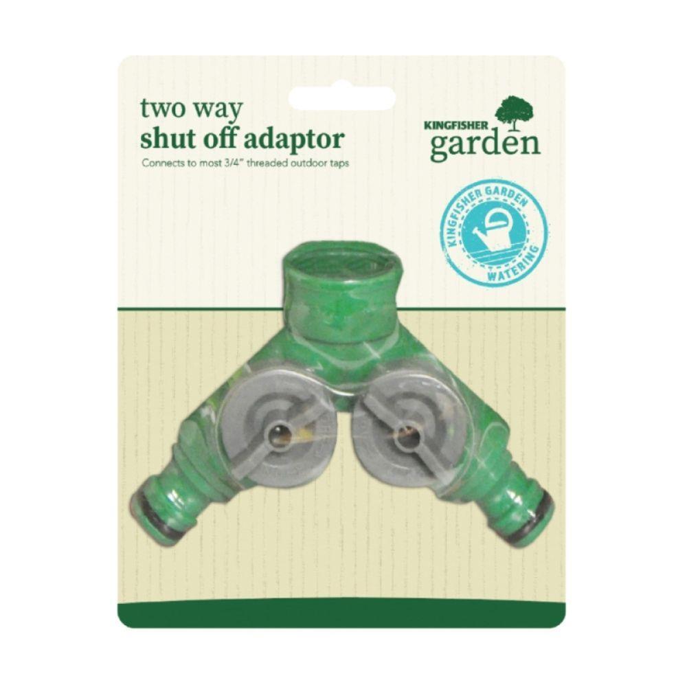 Kingfisher Two Way Shut-Off Adaptor - Choice Stores