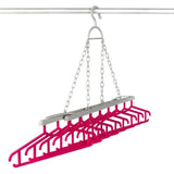 Kleeneze Multi Shirt Hanger Pink & Grey - Choice Stores