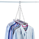 Kleeneze Multi Shirt Hanger Pink & Grey - Choice Stores