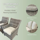 Lifestyle Living Riviera 8 Seater Grey Rattan Sofa Set - Choice Stores