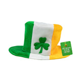 Lucky Land Irish Tricolour Plush Top Hat - Choice Stores