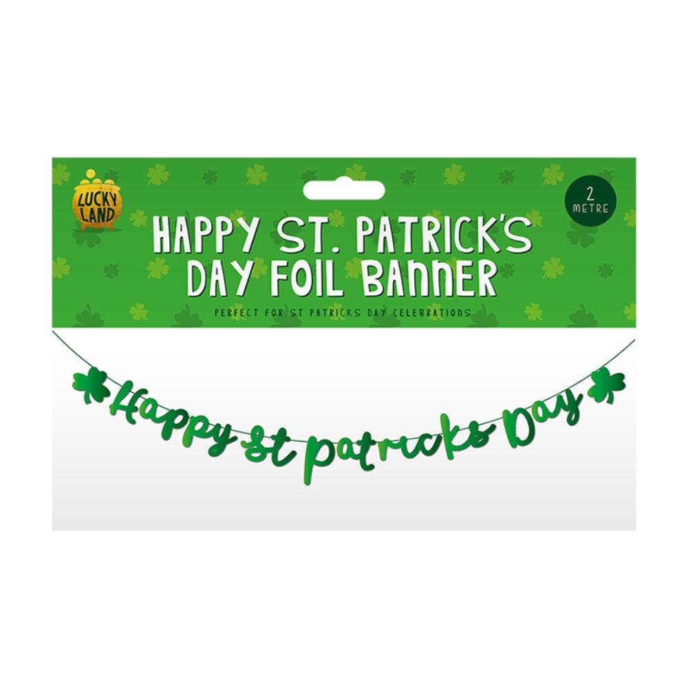 Lucky Land St. Patrick's Day Foil Banner | 2m - Choice Stores