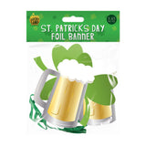 Lucky Land St. Patrick's Day Foil Banner | 3.65m - Choice Stores