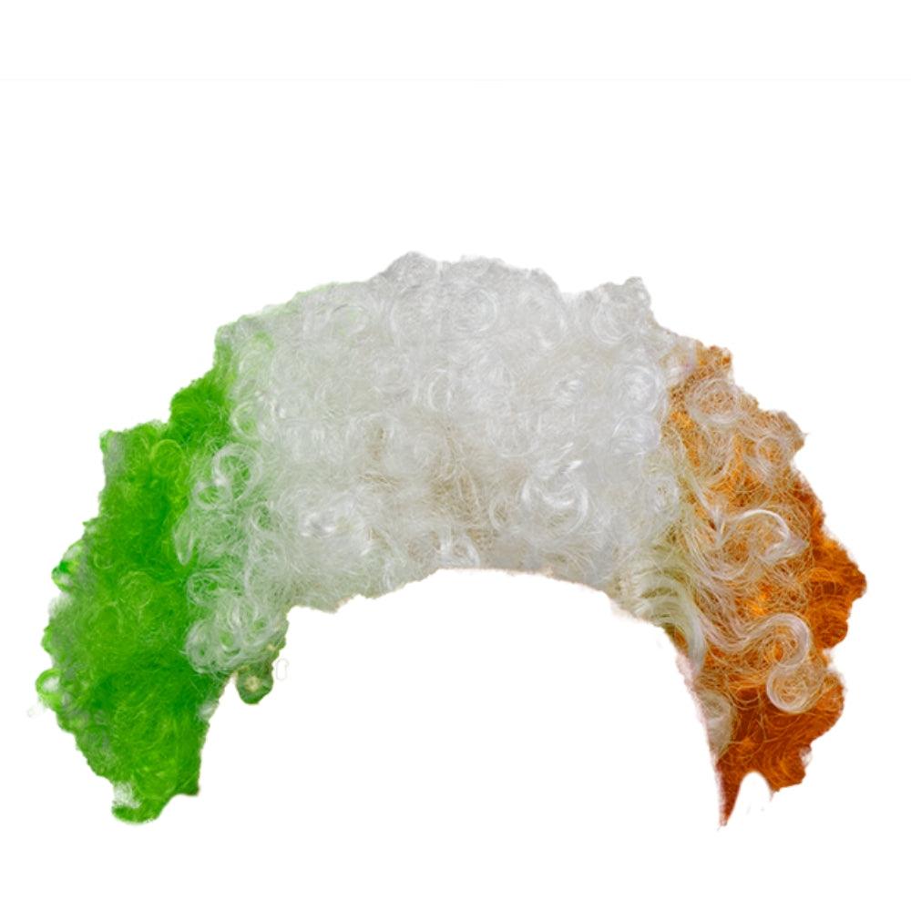 Lucky Land St. Patrick's Day Irish Tricolour Afro Wig - Choice Stores