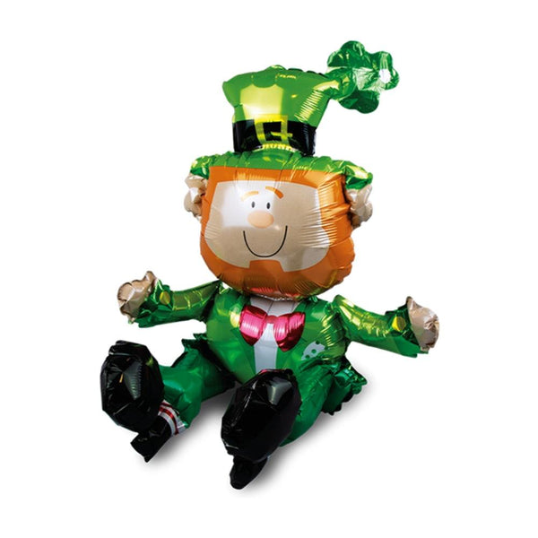 Lucky Land St Patricks Day Sitting Leprechaun Balloon | 22in - Choice Stores