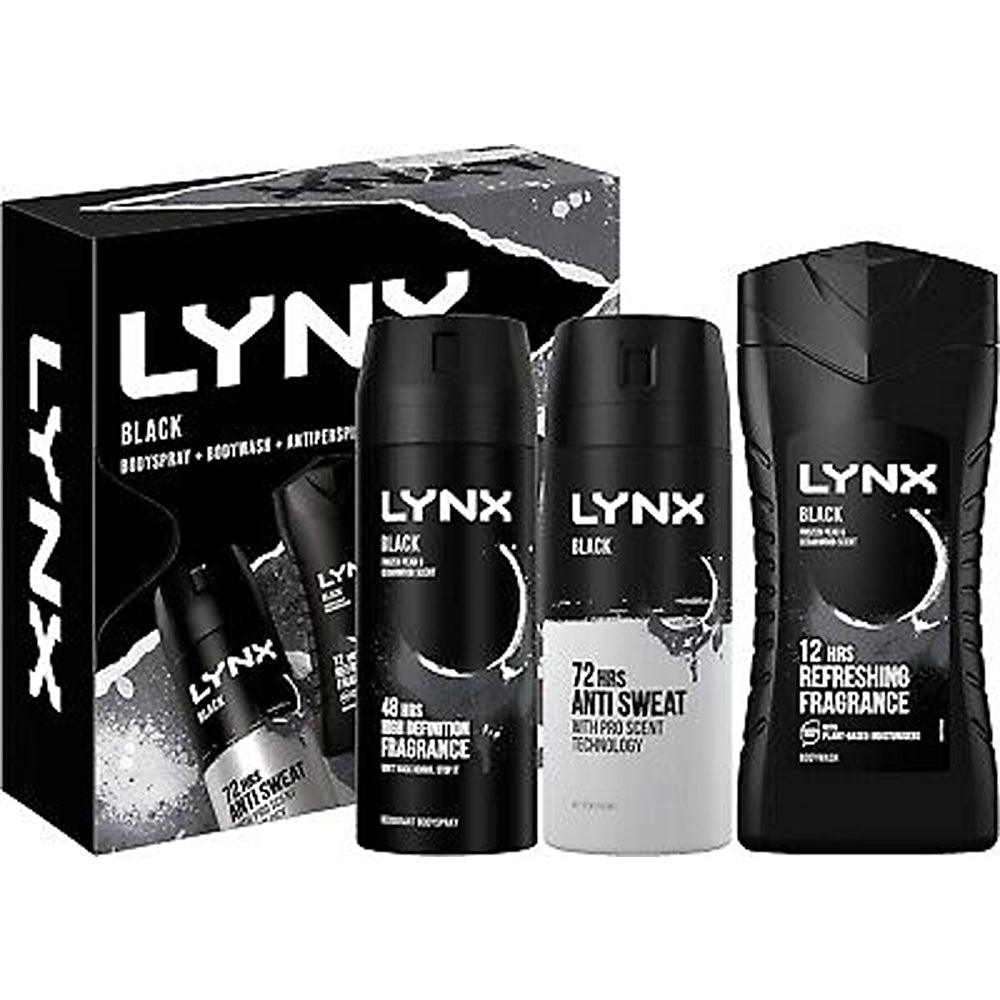 Lynx Black Trio Gift Set | 3 Piece Set - Choice Stores