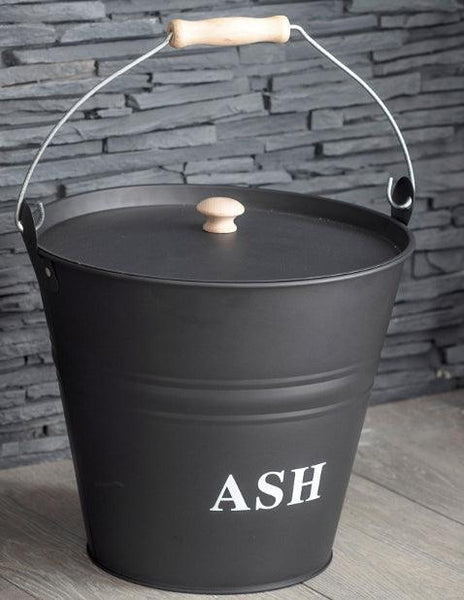 Metal Ash Bucket And Lid | 12L - Choice Stores