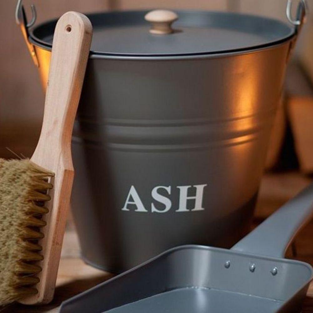 Metal Ash Bucket And Lid | 12L - Choice Stores