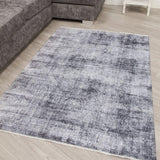 Modena Messina Grey Rug | Modern Distressed Design - Choice Stores