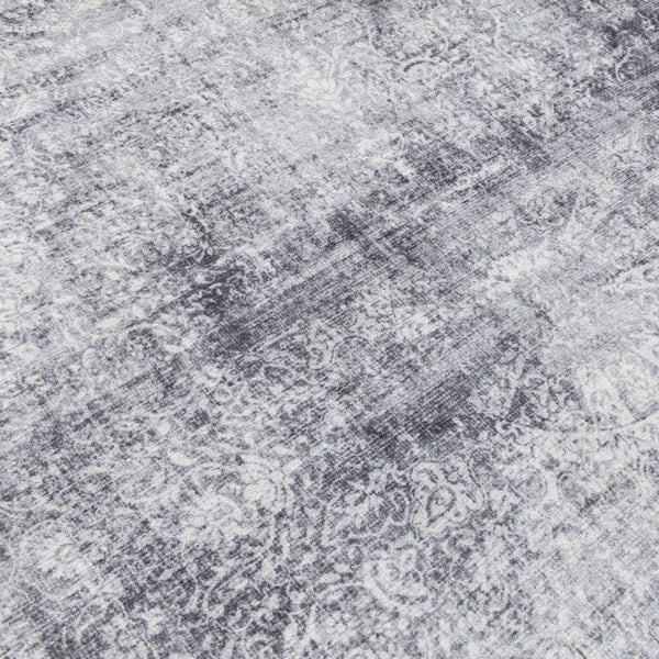 Modena Messina Grey Rug | Modern Distressed Design - Choice Stores