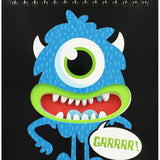 Monsters Design Wiro Bound Notebook - Choice Stores