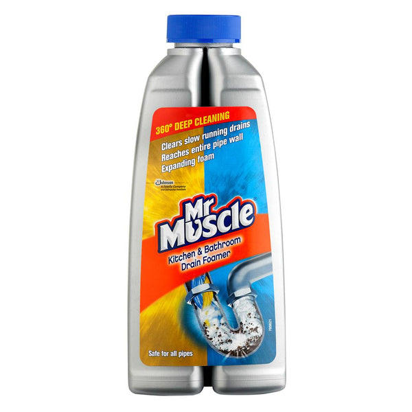 Mr Muscle Drain Deep Clean & Odour Eliminating Foamer | 500ml - Choice Stores