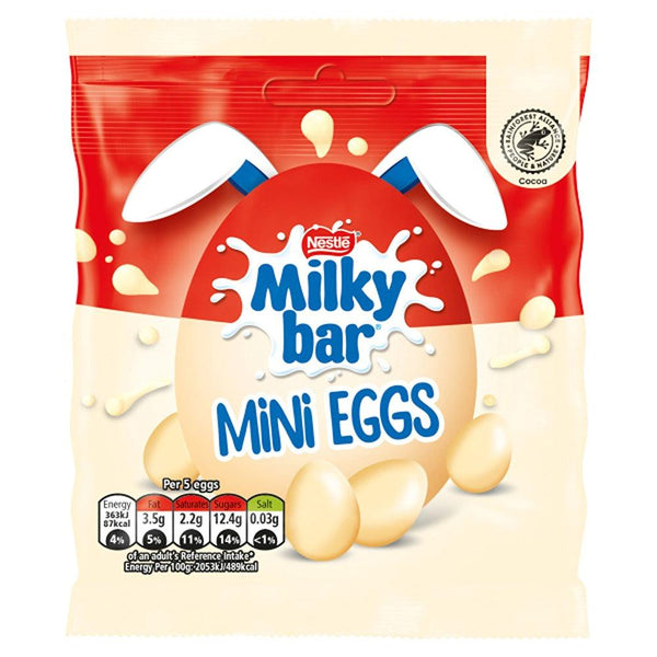 Nestle Milkybar Mini Eggs Pouch | 80g - Choice Stores