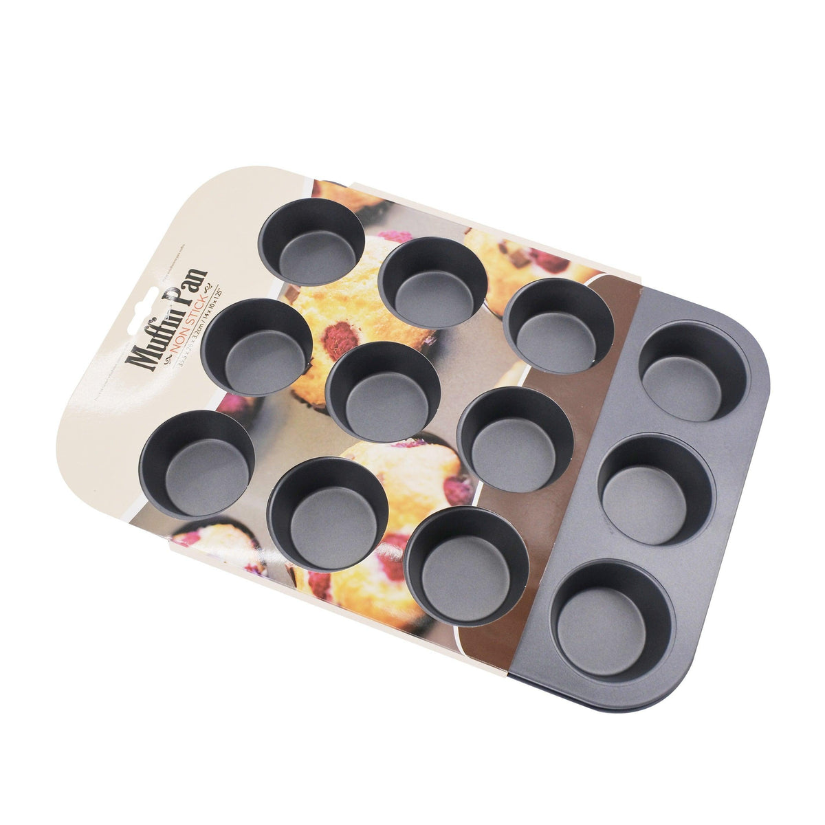 Non-Stick Muffin Pan 12 Cup | Premium Quality - Choice Stores