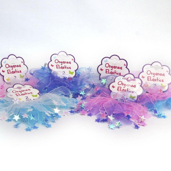 Organza Fairy Hair Elastic 2pk - Choice Stores