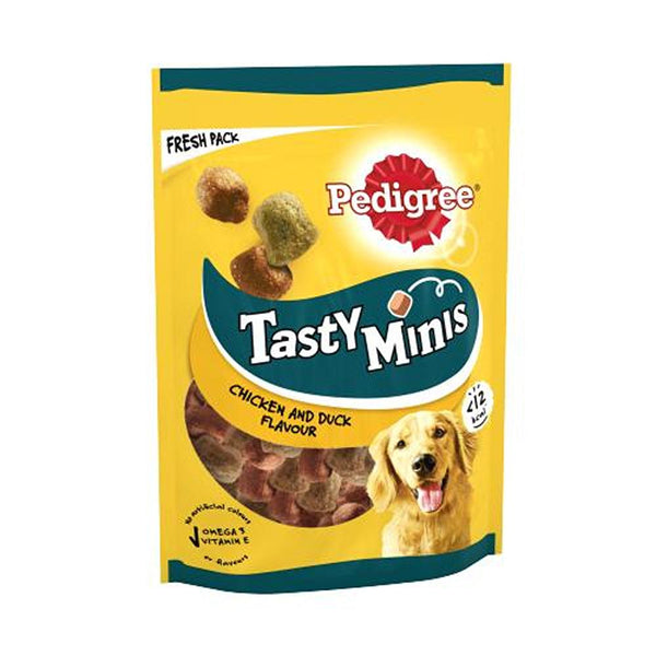 Pedigree Tasty Minis Chicken & Duck Chewy Cubes | 130g - Choice Stores