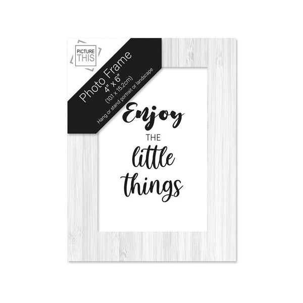 Picture This Grey Wash Photo Frame - Choice Stores