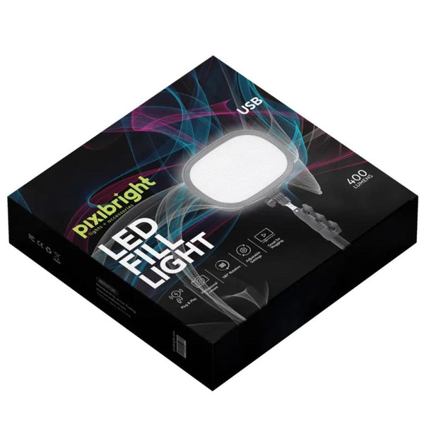 Pixibright LED Fill Light with USB | 400 Lumen - Choice Stores