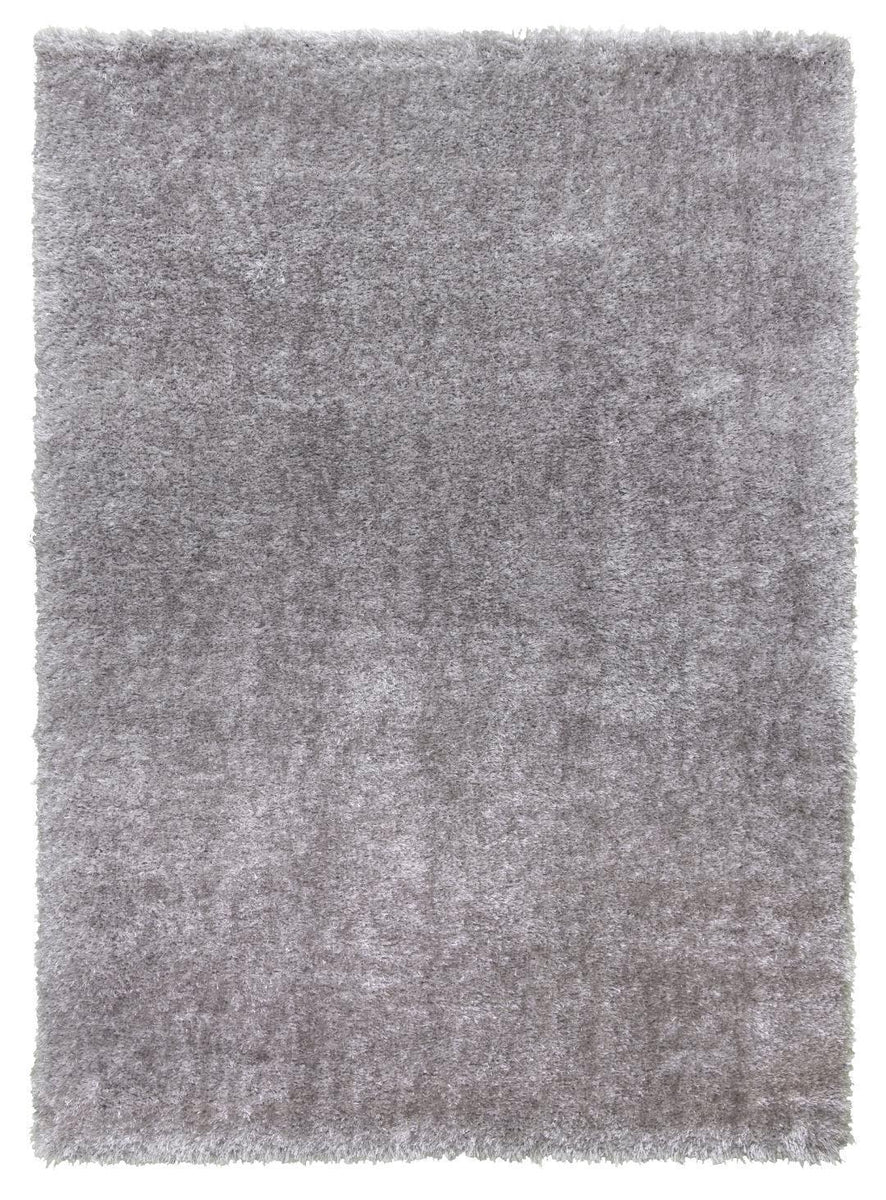 Plush Polypropylene Grey Rug - Choice Stores