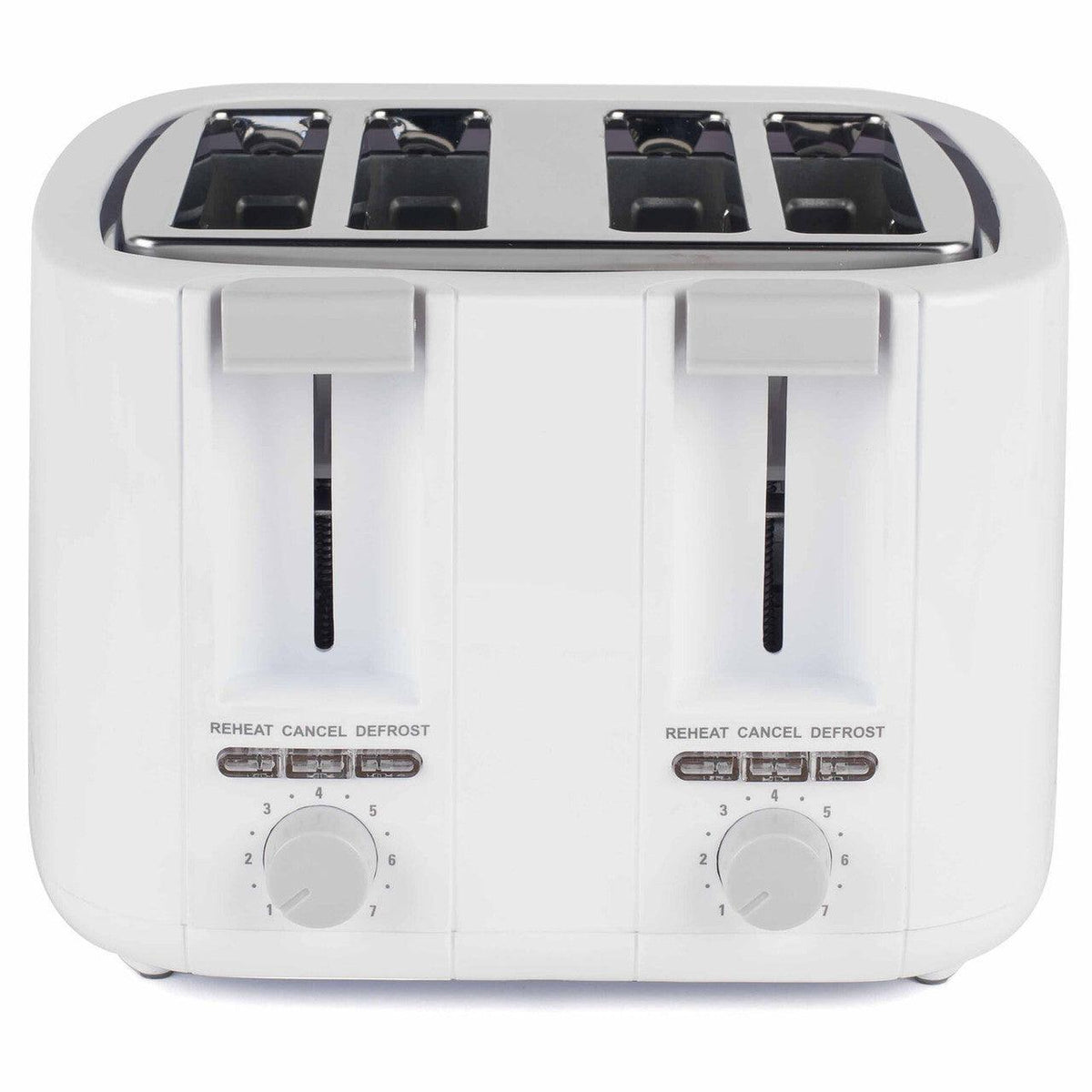 Progress White 4 Slice Toaster | 1500W - Choice Stores