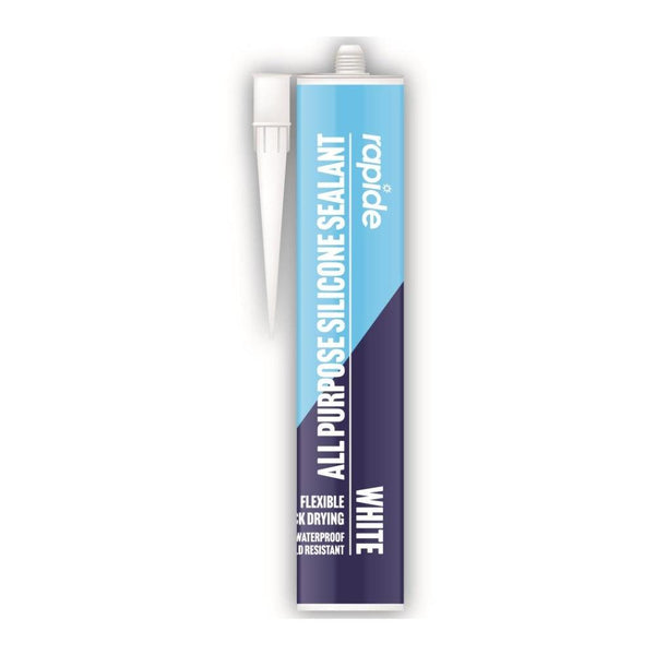 Rapide All Purpose Silicone Sealant White | 260ml - Choice Stores