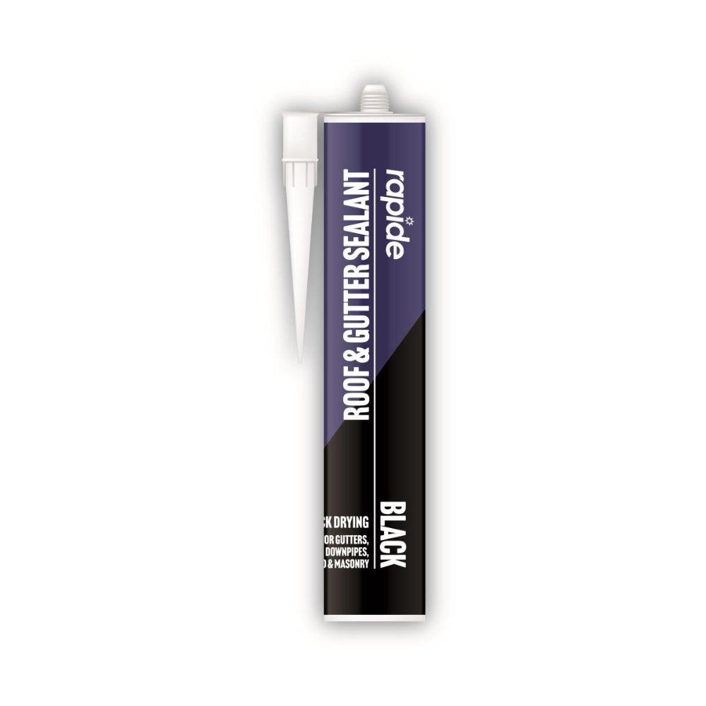 Rapide Roof & Gutter Sealant Black | 260ml - Choice Stores