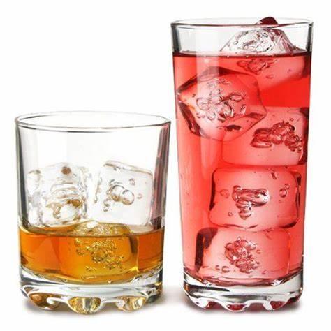 Ravenhead Essentials Hobnobs Mixer Glasses | Set of 6 - Choice Stores