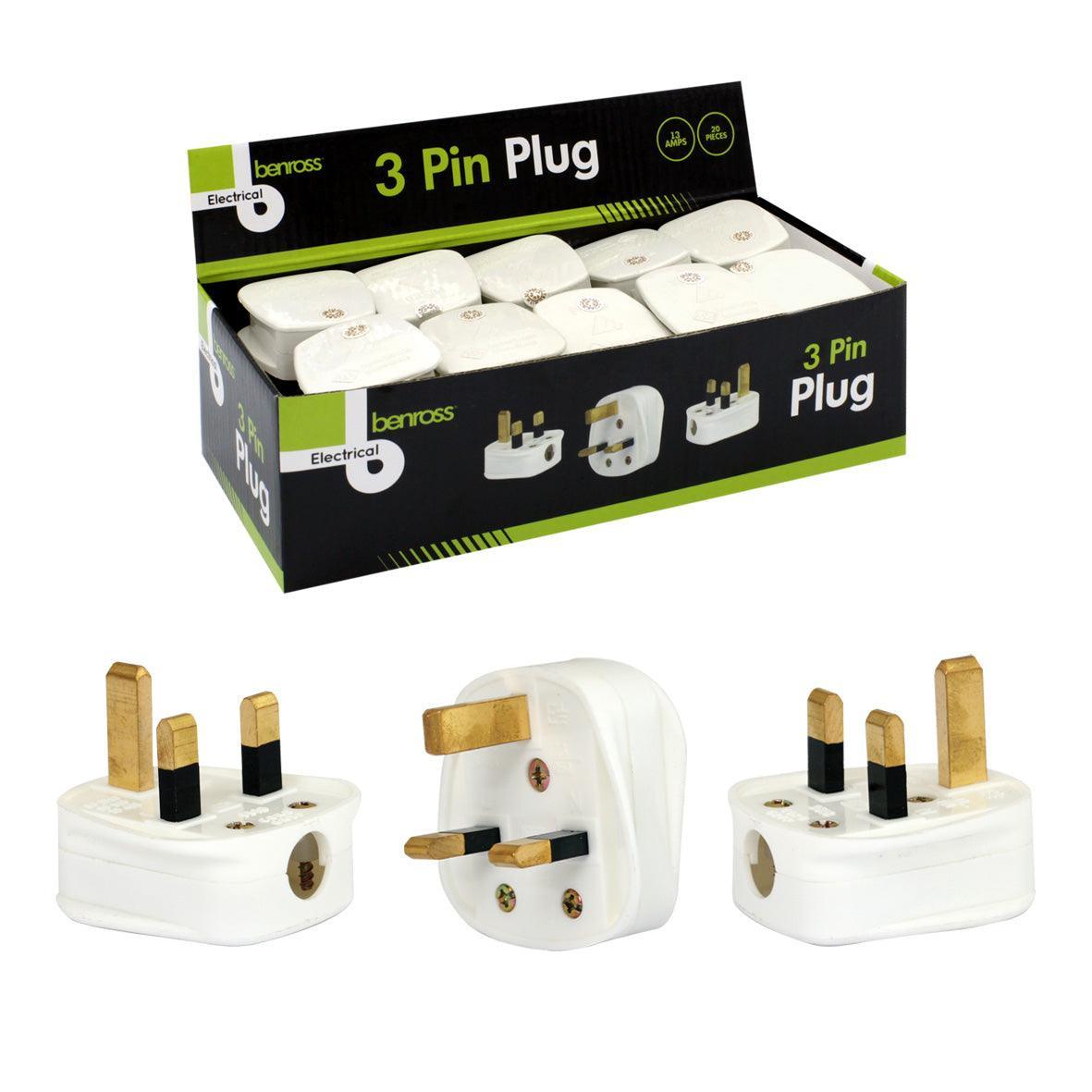 Replacement Plug 3pin 13Amp Ireland & UK - Choice Stores