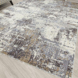 Revive Nova Cream Beige Modern Rug | Made From Recycled Plastic Bottles - Choice Stores