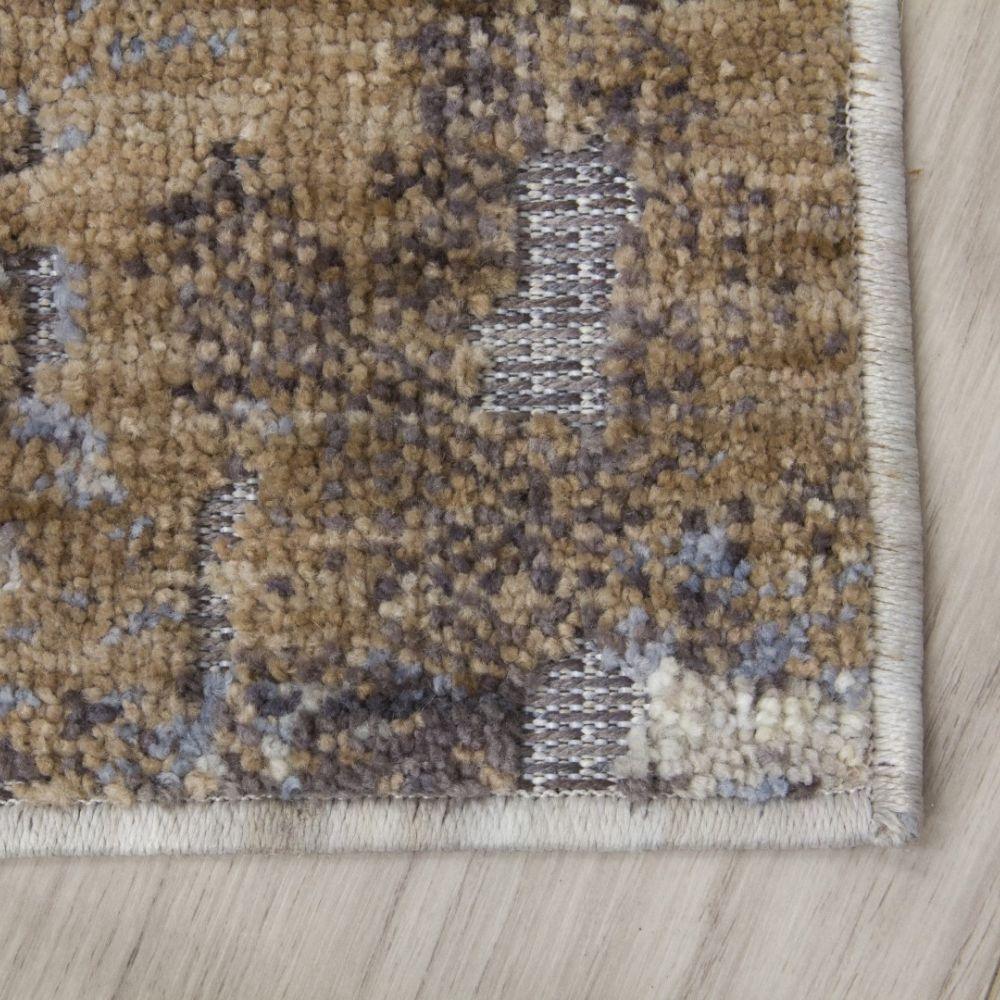 Revive Nova Cream Beige Modern Rug | Made From Recycled Plastic Bottles - Choice Stores