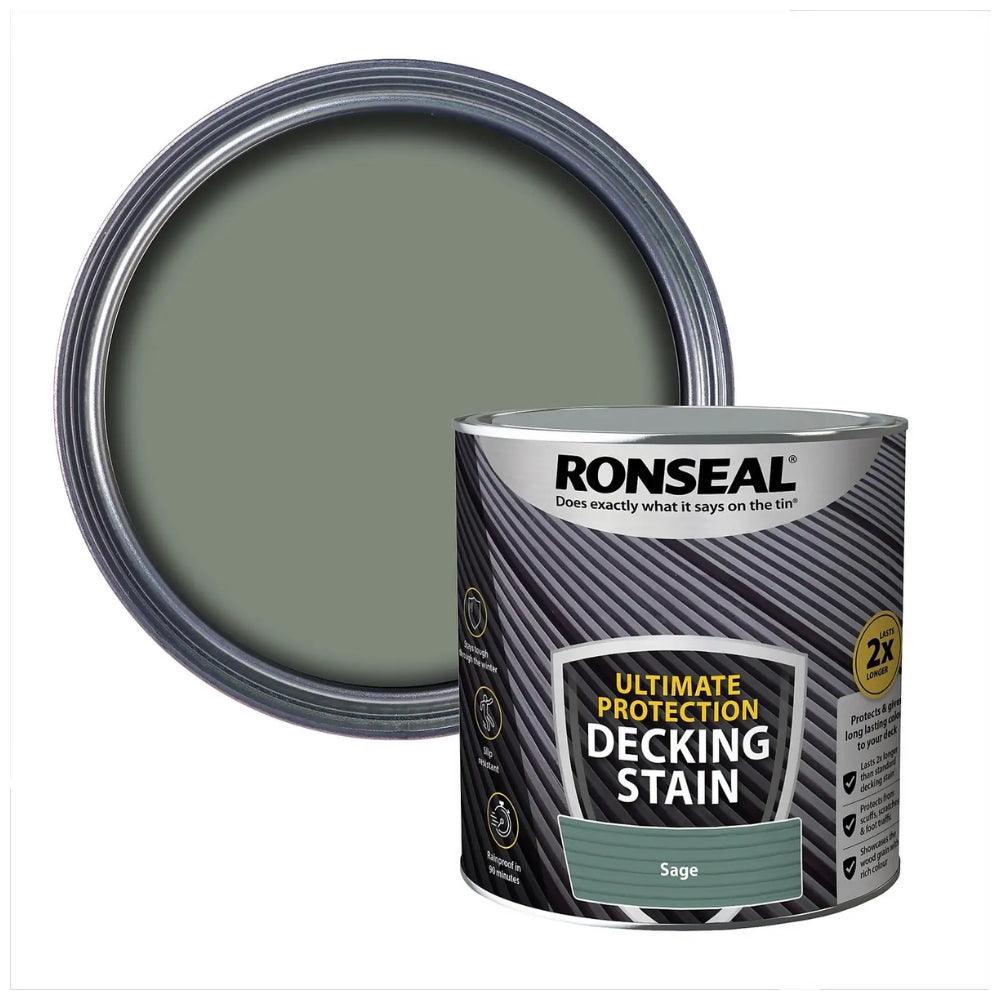 Ronseal Ultimate Protection Decking Stain | Sage - Choice Stores