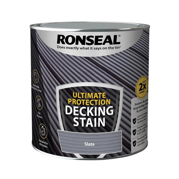 Ronseal Ultimate Protection Decking Stain | Slate - Choice Stores