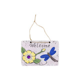 Rowan Hanging Garden Cement Plaque | 12cm - Choice Stores