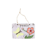 Rowan Hanging Garden Cement Plaque | 12cm - Choice Stores