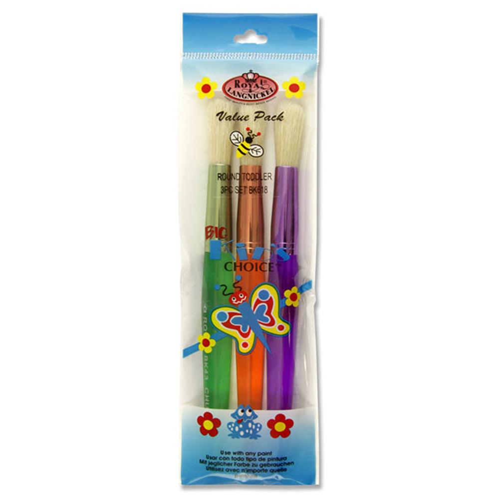 Royal & Langnickel Big Kids Choice Round Brush Set | 3 Piece Set - Choice Stores